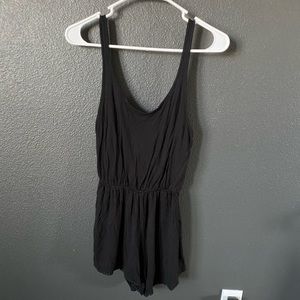 Black hollister romper